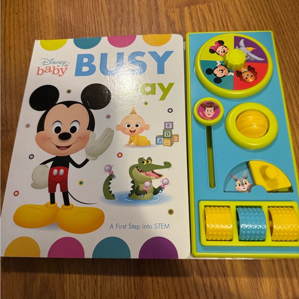 Disney Baby Mickey Activity Book with Yellow and Blue